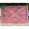 Rustic Farmhouse Large Deluxe 27&#x22; Reclaimed Wooden Christmas Tree Box Collar